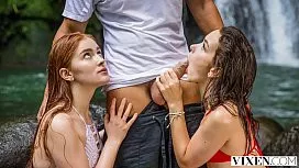 أجمل لعبة الجنس مع امرأتين ورجل